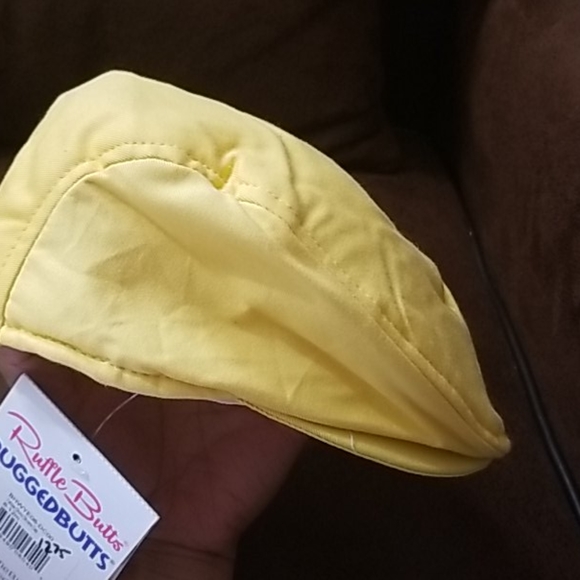 Yellow Chino Driver's Cap - Picture 2 of 6